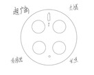 Een nieuw "Mate 50 Pro achtercamera" diagram. (Bron: Wangzai Knows Everything via Weibo)