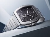Schuine hoek van de Bianchet B 1.618 UltraFino met de vliegende tourbillon en de getextureerde wijzerplaat (Afbeelding bron: Bianchet Official Website)