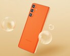 De Samsung Galaxy F55 5G heeft een opvallende leren achterkant. (Afbeelding: Samsung)